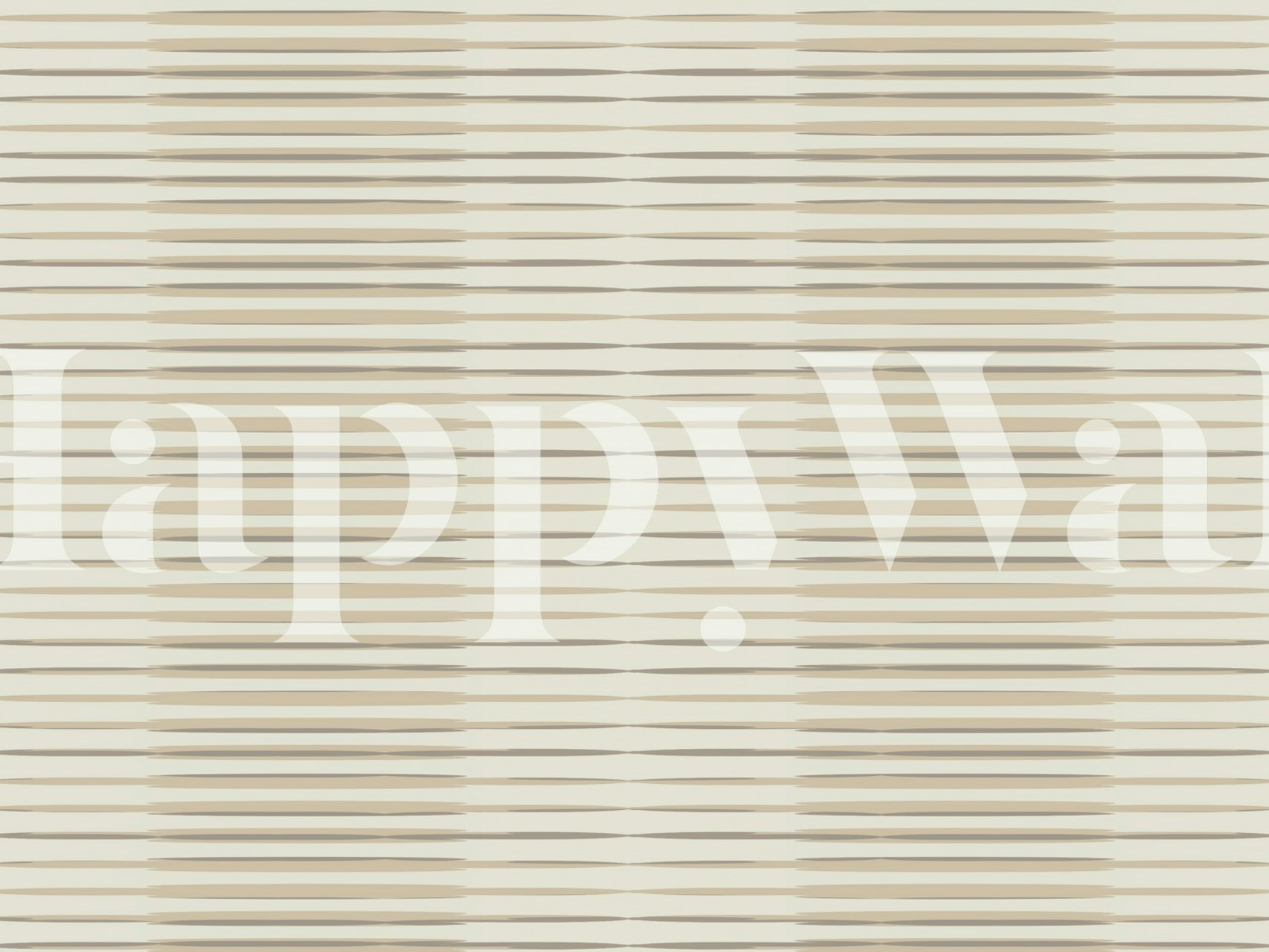Beige striped wallpaper in a minimalist design