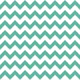 Mint Green Chevrons