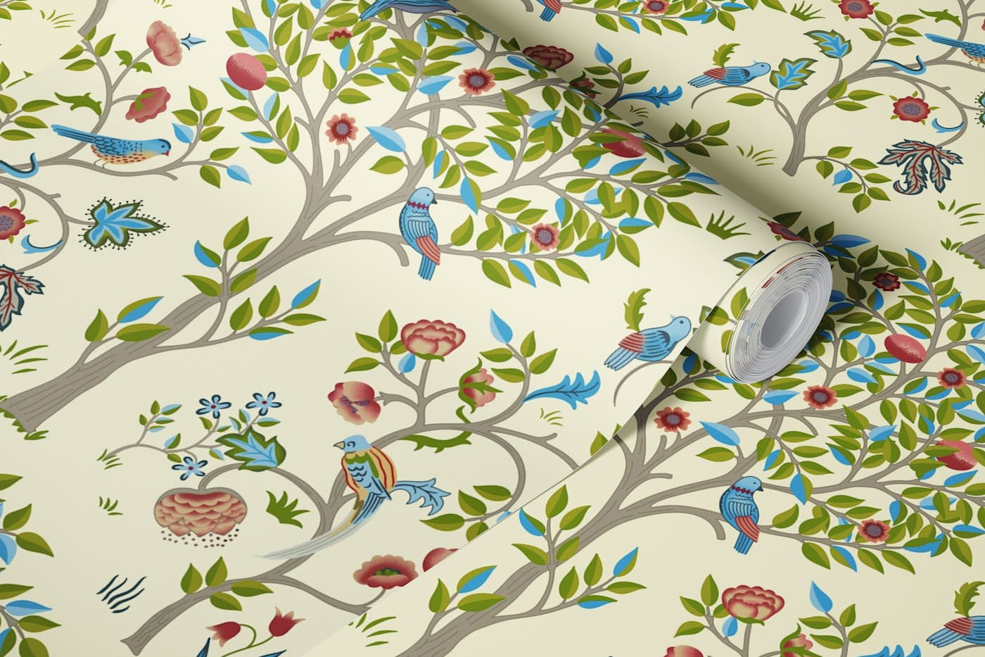 Victorian Kelmscott Tree 5 wallpaper roll