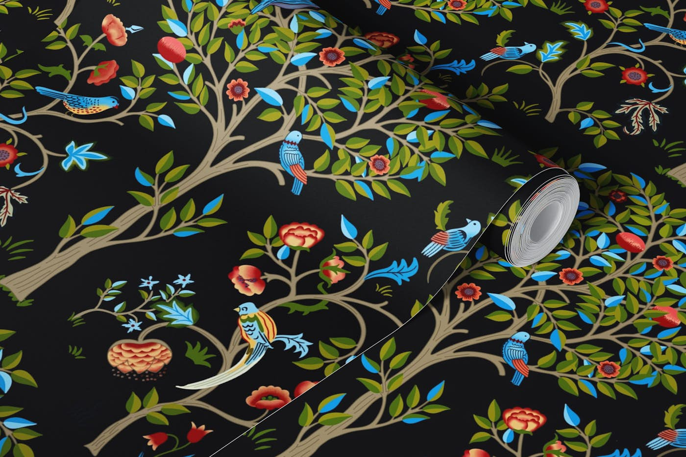 Victorian Kelmscott Tree 8 wallpaper roll