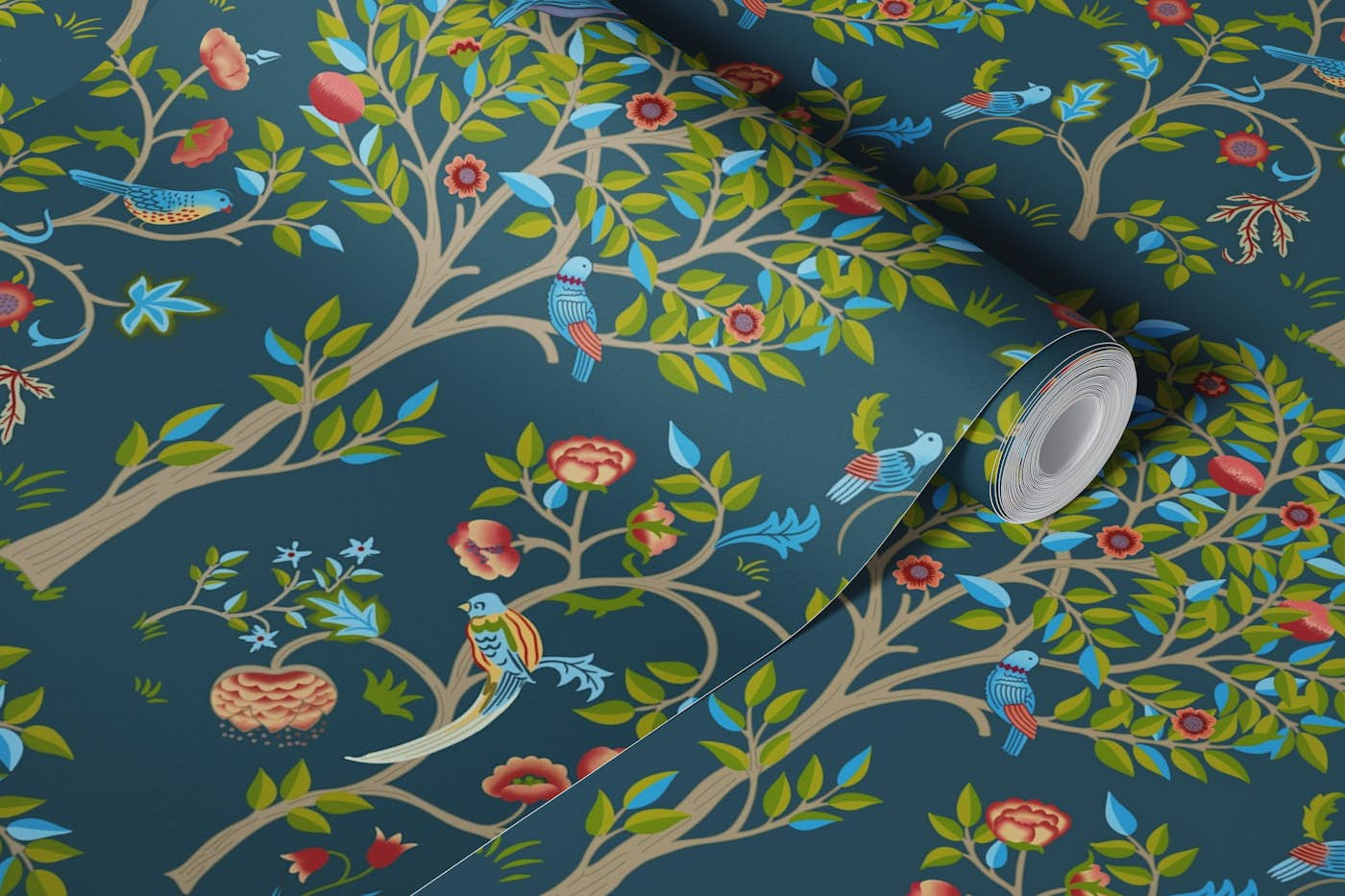 Victorian Kelmscott Tree 10 wallpaper roll