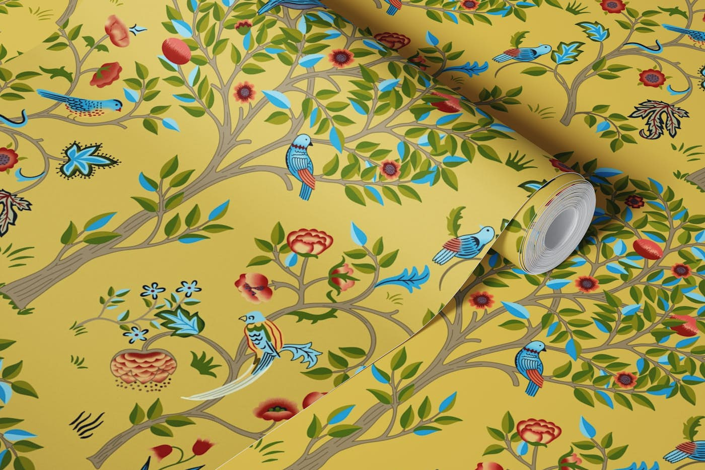 Victorian Kelmscott Tree 12 wallpaper roll