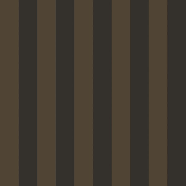 Chocolate Brown Vertical Stripes