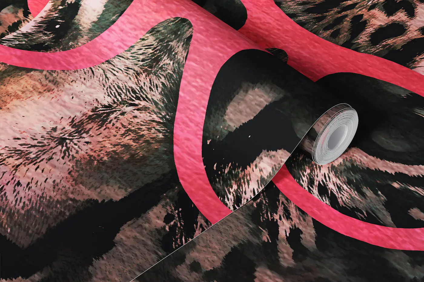 Wild Cheetah Pop wallpaper roll