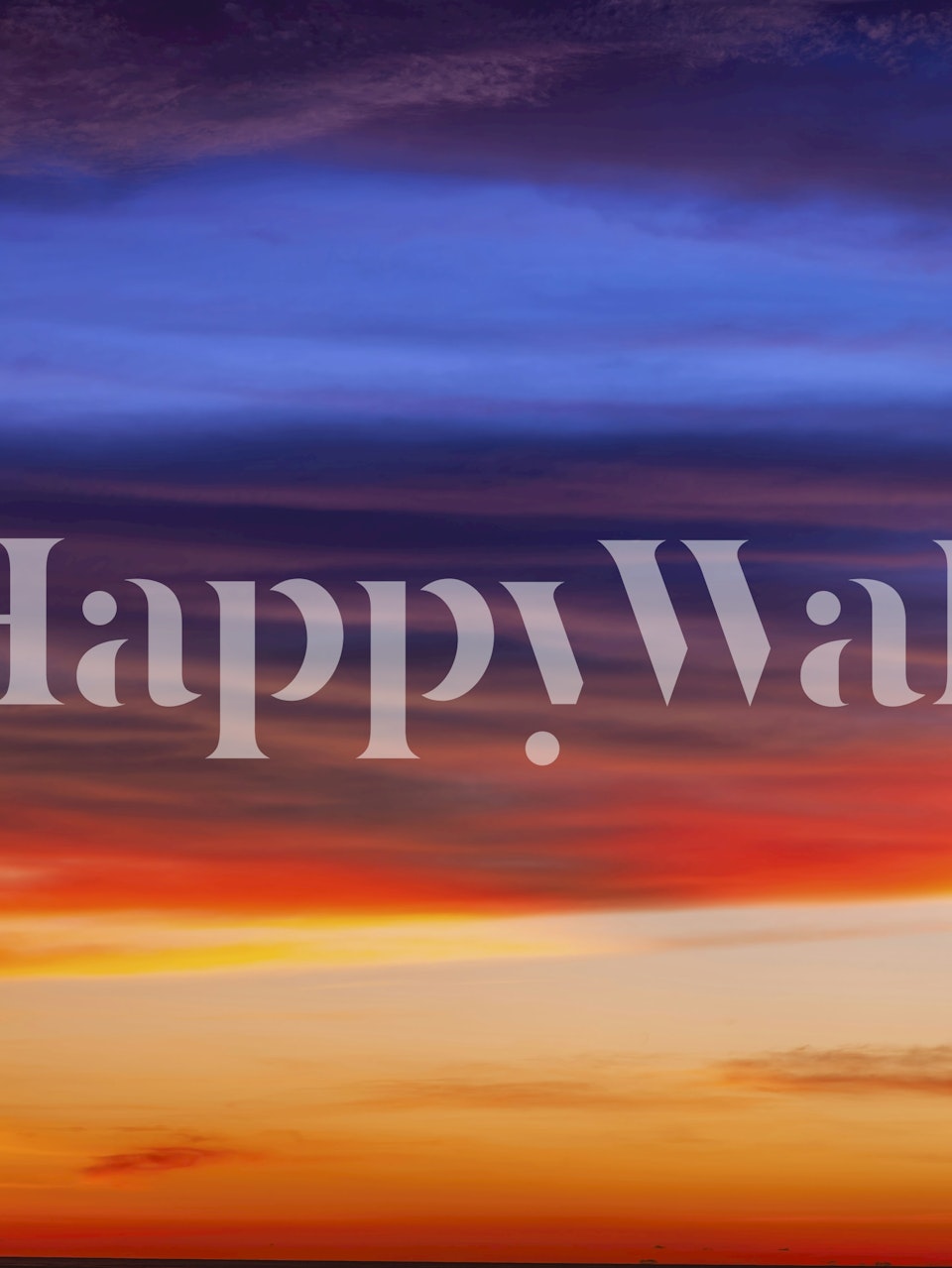 Colorful sky abstract wallpaper in shades of blue, pink, orange, and purple