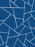 Classic Blue Geometric Glam 1 behang