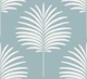 Palm Leaves - Scandi Blue