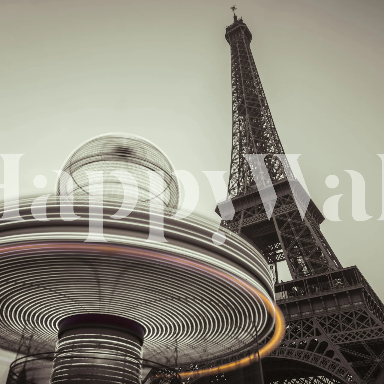 Carta da parati Spinning Dreams in una stanza