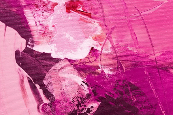 Pretty In Pink Abstract Art