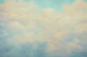 Cotton Candy Clouds in Pastel Blue