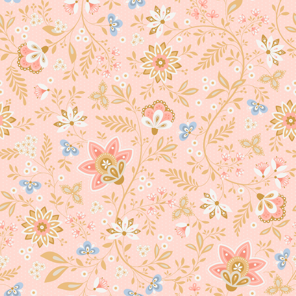 Little Chintz, Rose Quartz, Large