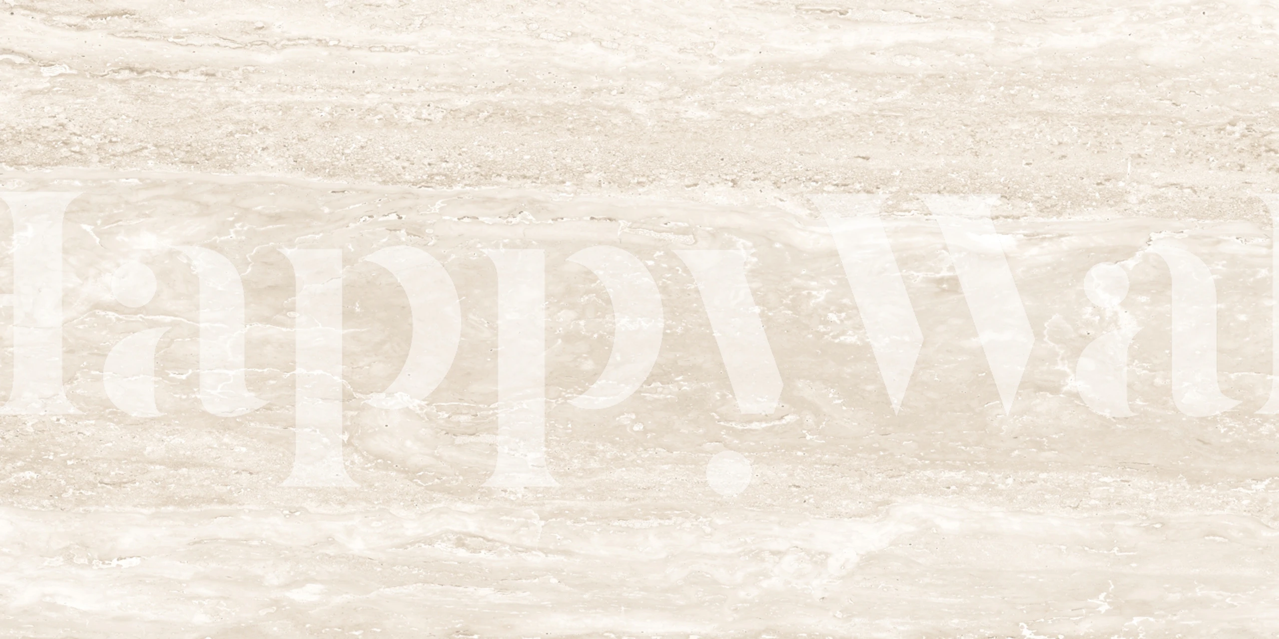 Light beige marble texture wallpaper with soft streaks