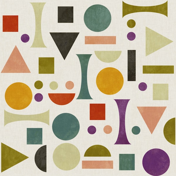 Mid Century Bauhaus Playful Summer