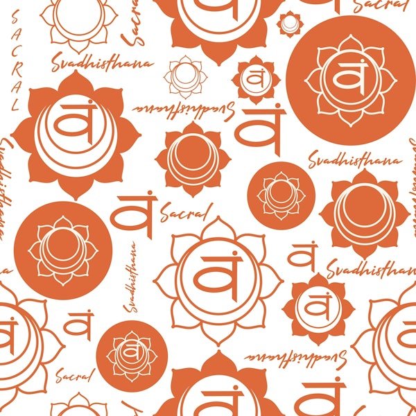 Sacral Chakra (Swadhisthana) pattern 2