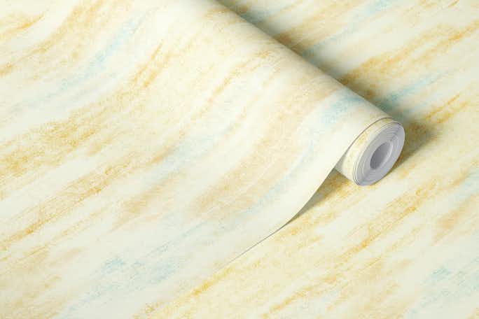 abstract painting texture mustard and whitewallpaper roll