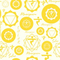 Solar Manipura Chakra pattern 1 papiers peint