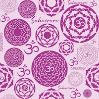 Crown Sahasrara Chakra 2 ταπετσαρία