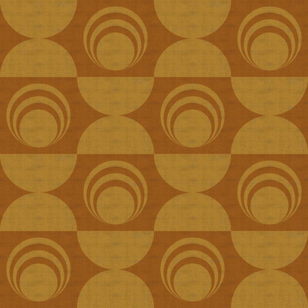 Retro Shapes Geometry Pattern