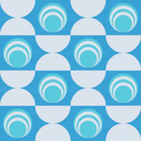 Retro Shapes Geometry Pattern wallpaper