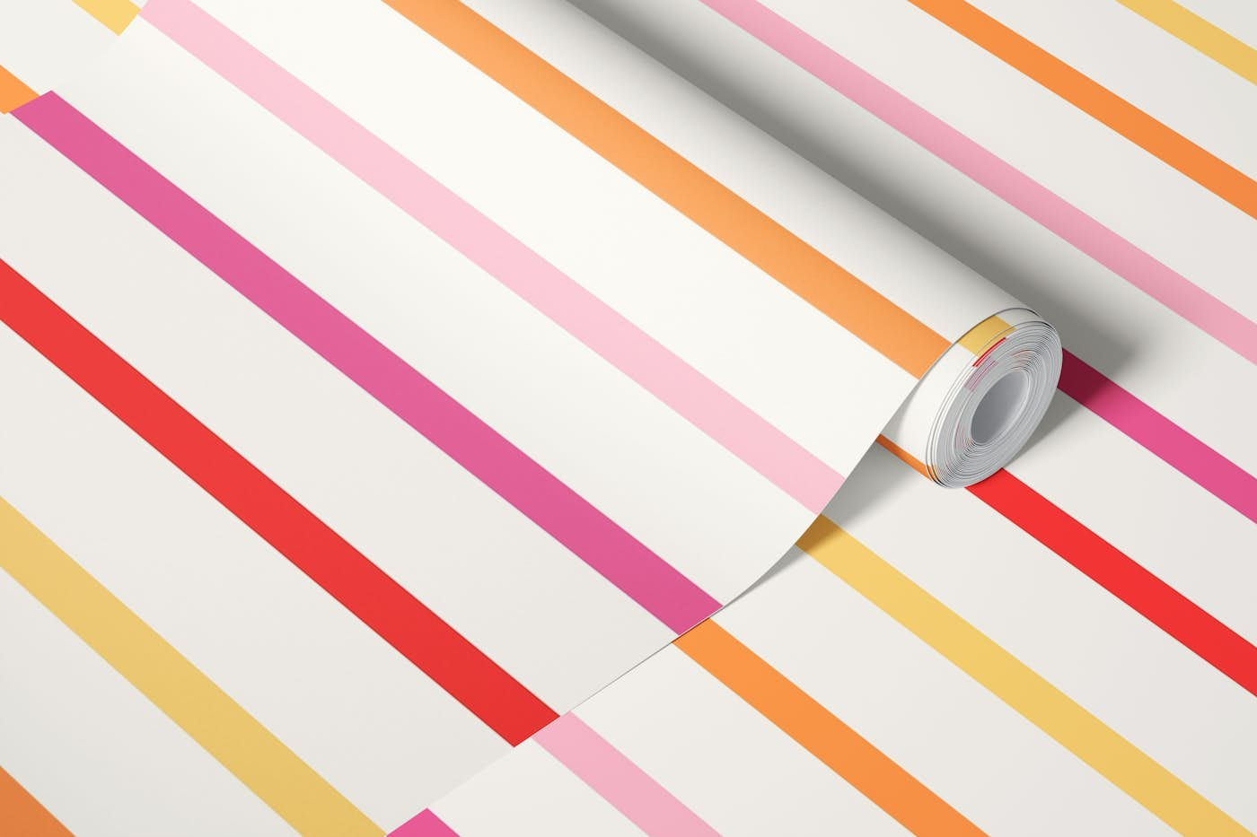 Stripes Pastels Pattern wallpaper roll