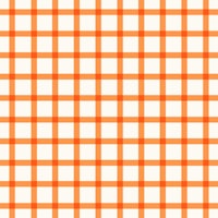 Picnic Orange Pattern wallpaper