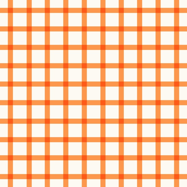 Picnic Orange Pattern