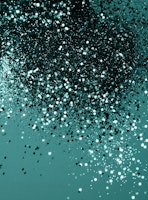 Teal Mermaid Ocean Glitter 3 ταπετσαρία