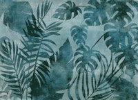 Jungle Fever Tropical Monstera Palm Leaves tapet