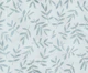 Simple Ditsy Leaf Pattern Grey Blue