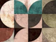 Mid Century Bauhaus Watercolor Geometry
