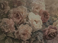 Moody Rustic Night Floral wallpaper