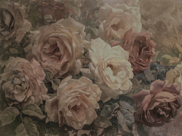 Moody Rustic Night Floral