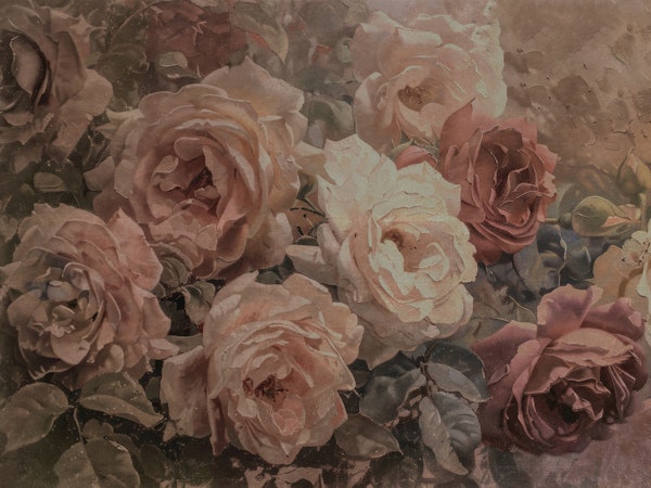 Moody Rustic Night Floral