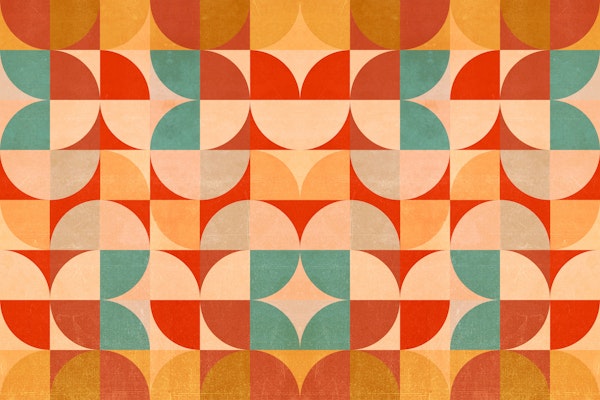 Vivid Bauhaus Geometry