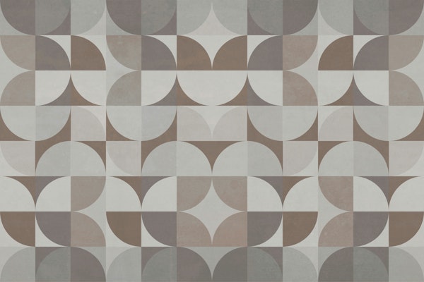 Beige Bauhaus Geometry