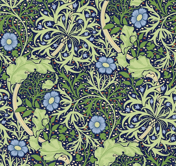 Victorian Seaweed pattern 1