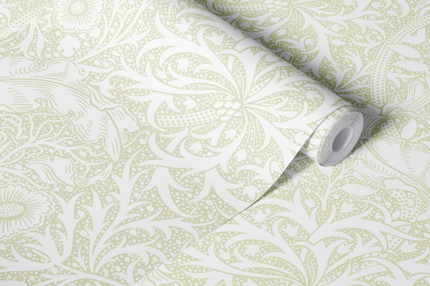 Victorian Seaweed pattern 3 wallpaper roll