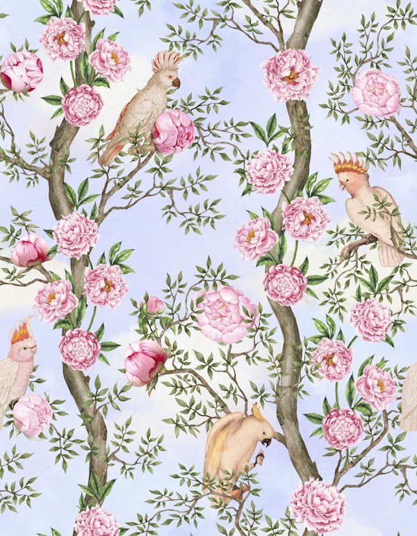 Chinoiserie Bird Garden 3 - 1