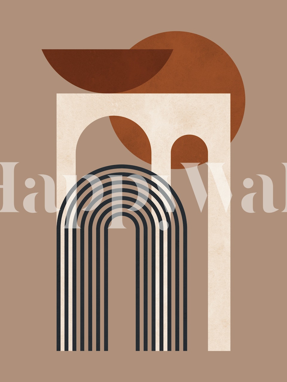 Architectural composition 10 wanddecoratie