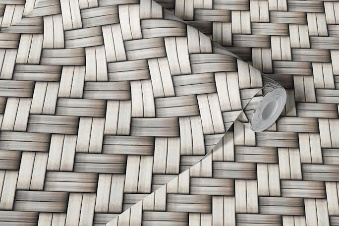 Silver Carbon Fiver Texturewallpaper roll