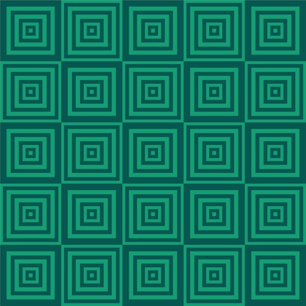 Green abstract geometric square pattern