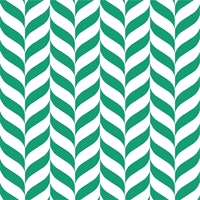 White emerald green chevron pattern ταπετσαρία