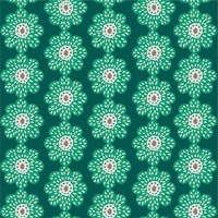 Large scale forest green flowers tapete