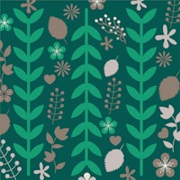 Dark green forest garden jungle tapete