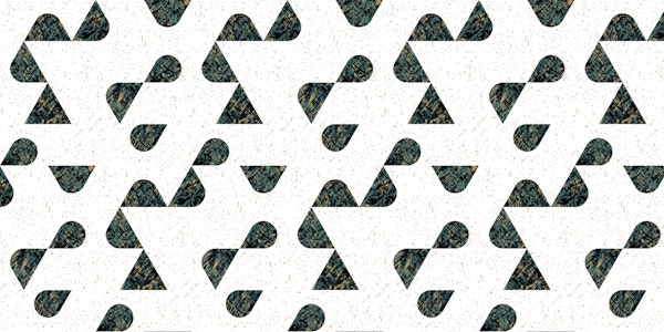 minimalist celestial rounded triangles