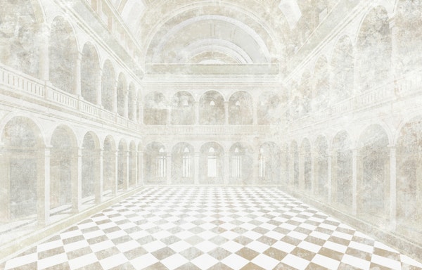 Pastel Beige Grande Bellezza Mural