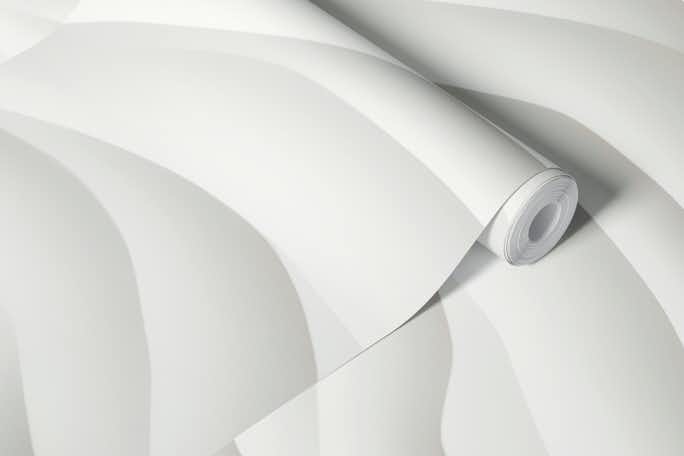 All White Sculpture Art Texturewallpaper roll