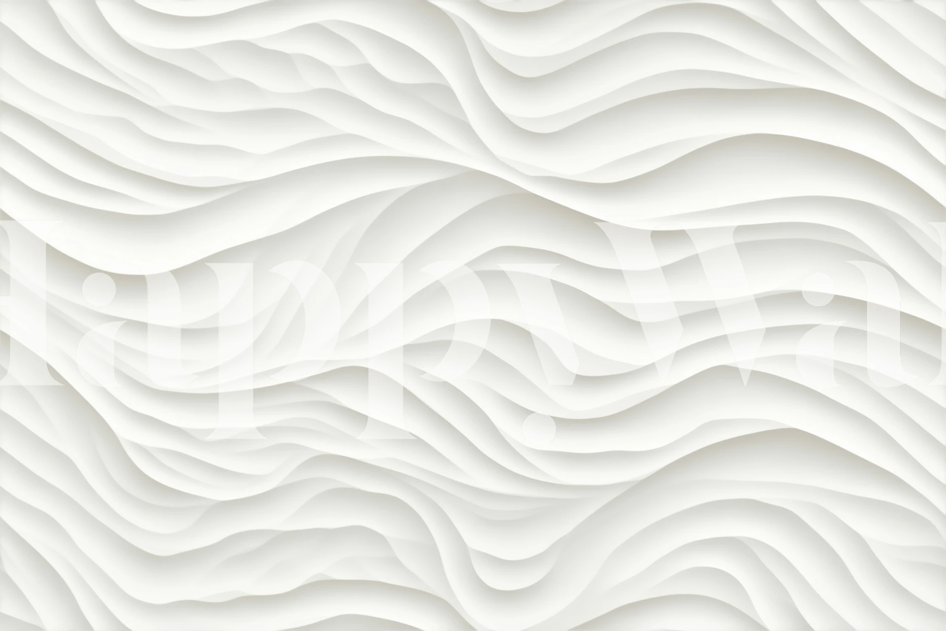 Getextureerde All White Sculpture Art Texture in een kamer