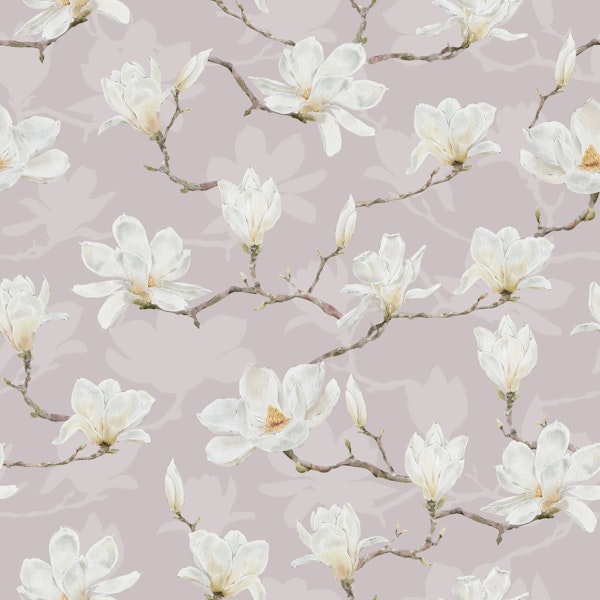 Vintage Magnolia Wallpaper