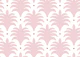 Simple palm fans - pink and red